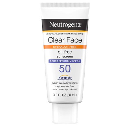 Clear Face Oil-Free Sunscreen SPF 50