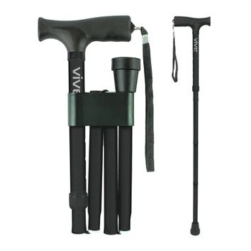 Folding Cane Black