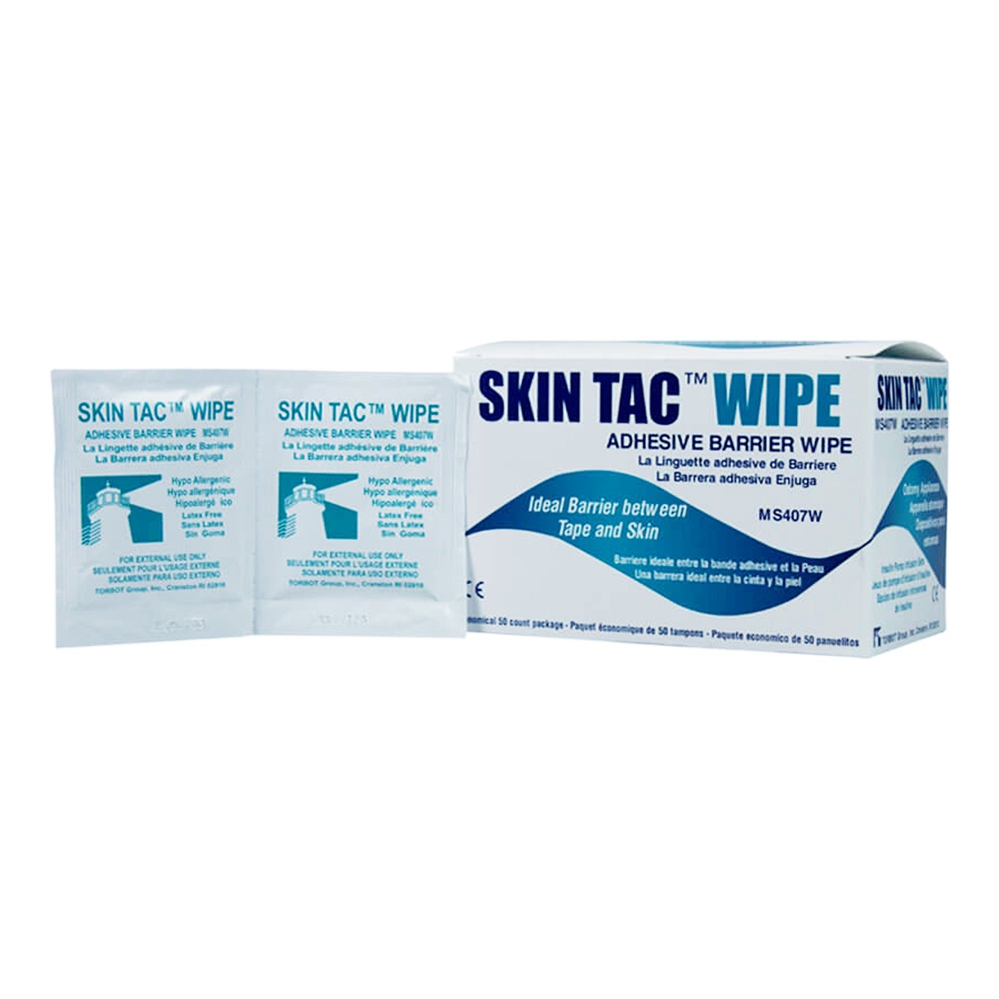 Adhesive Barrier Wipe - 2pk Individuals