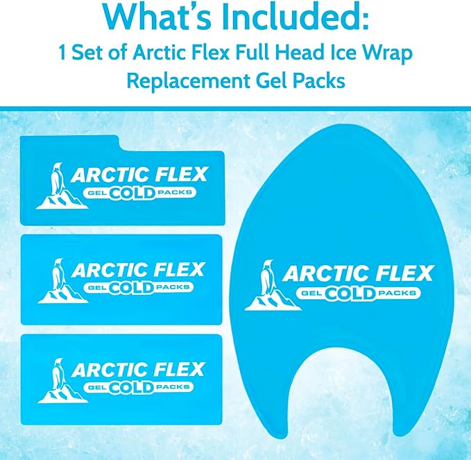 Ice Wrap Replacement Packs Full Head