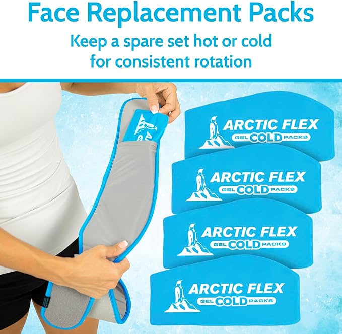 Ice Wrap Replacement Packs Face