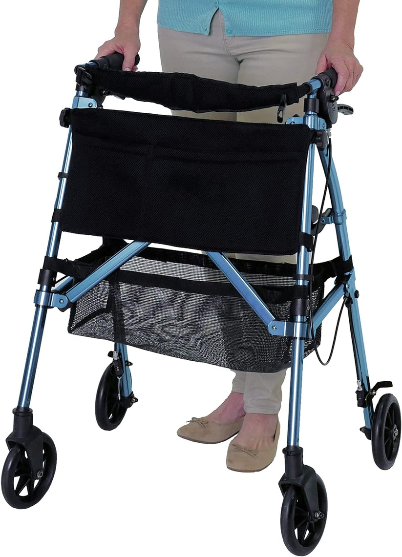 EZ Fold-N-Go Rollator Cobalt Blue