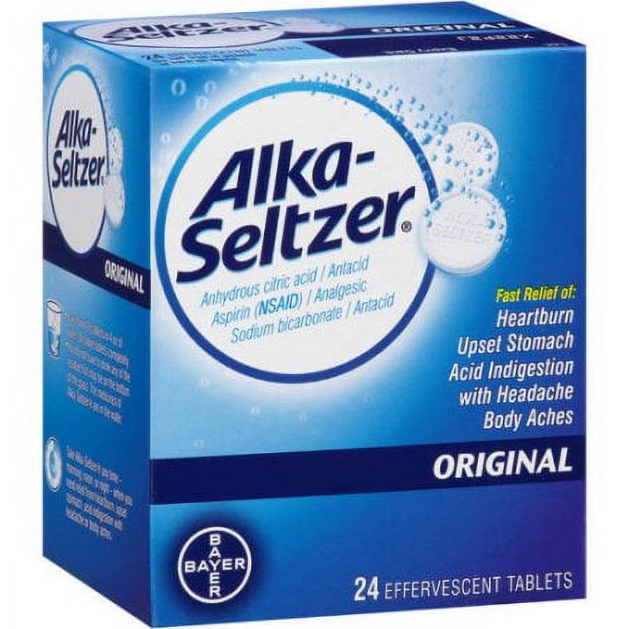 Alka-Seltzer Effervescent Original Tablets Upset Stomach