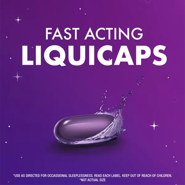 ZzzQuil Nighttime Sleep-Aid 48 Liquicaps