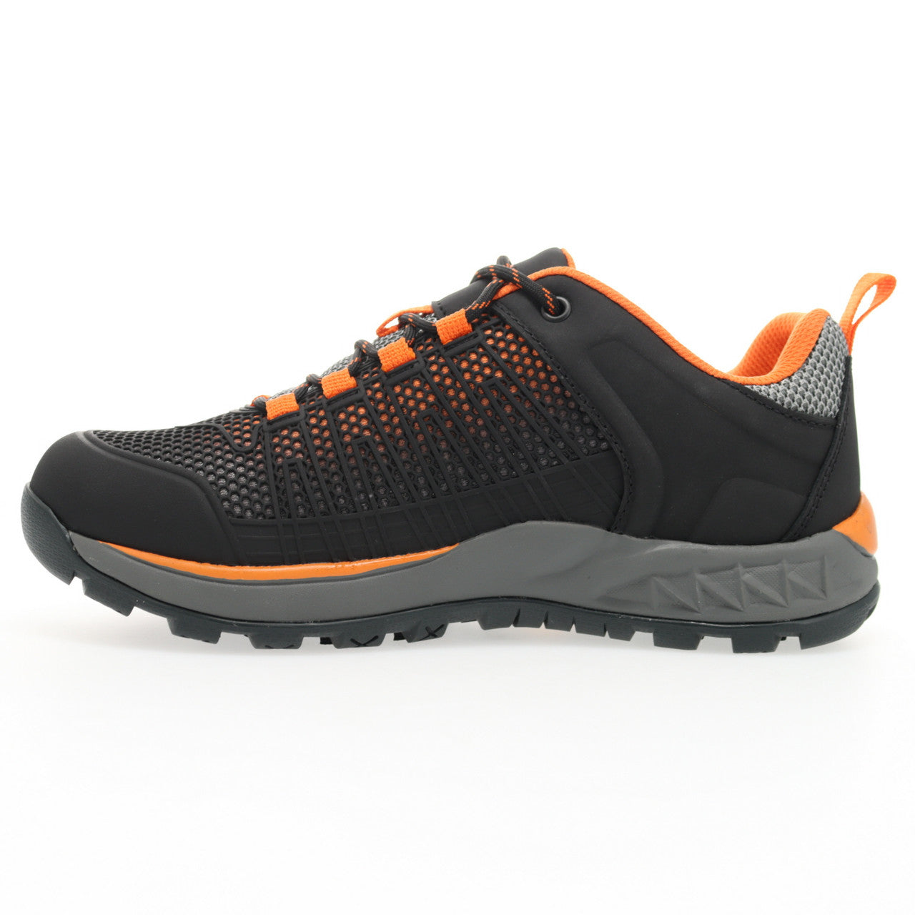 Men's Vestrio Orthopedic Shoe - Black/Orange