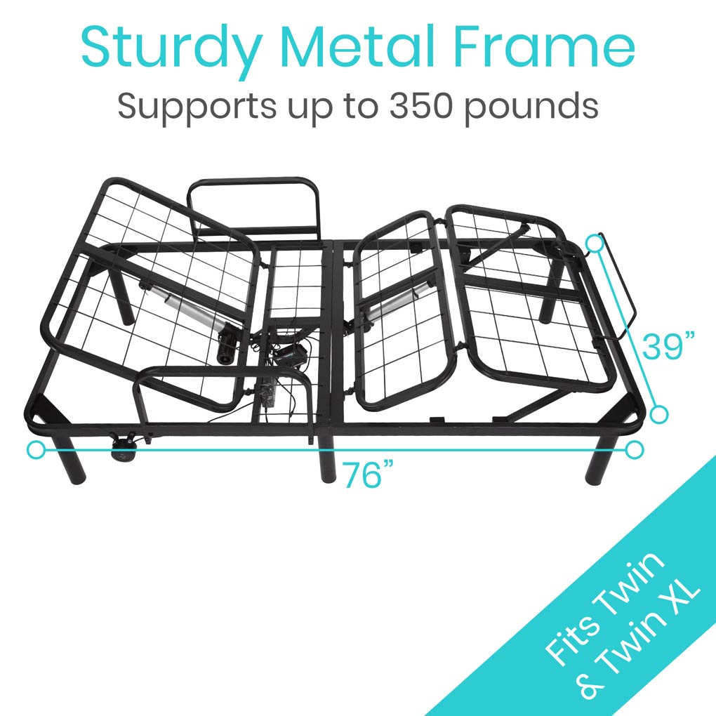 Electric Bed Frame Twin, Twin XL