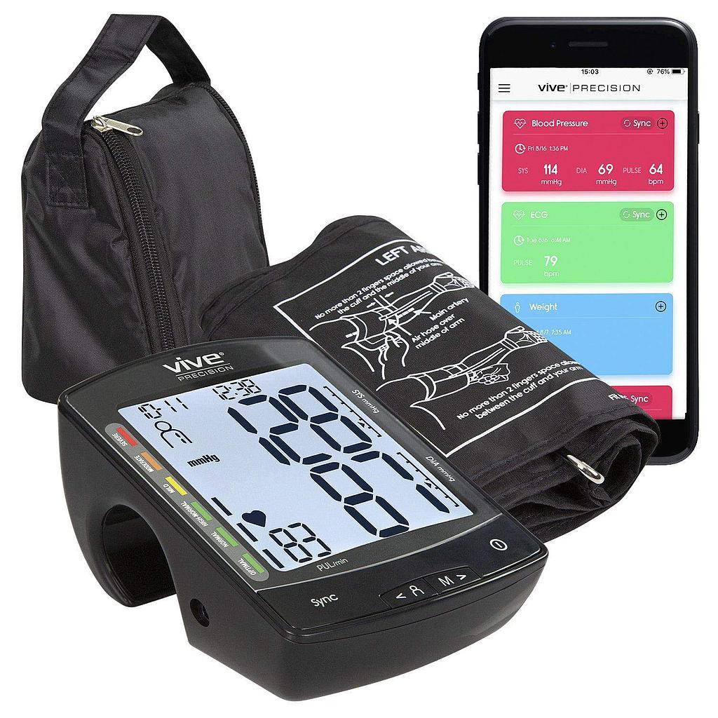 Blood Pressure Monitor: Model BT-V - Compatible with Smart Devices