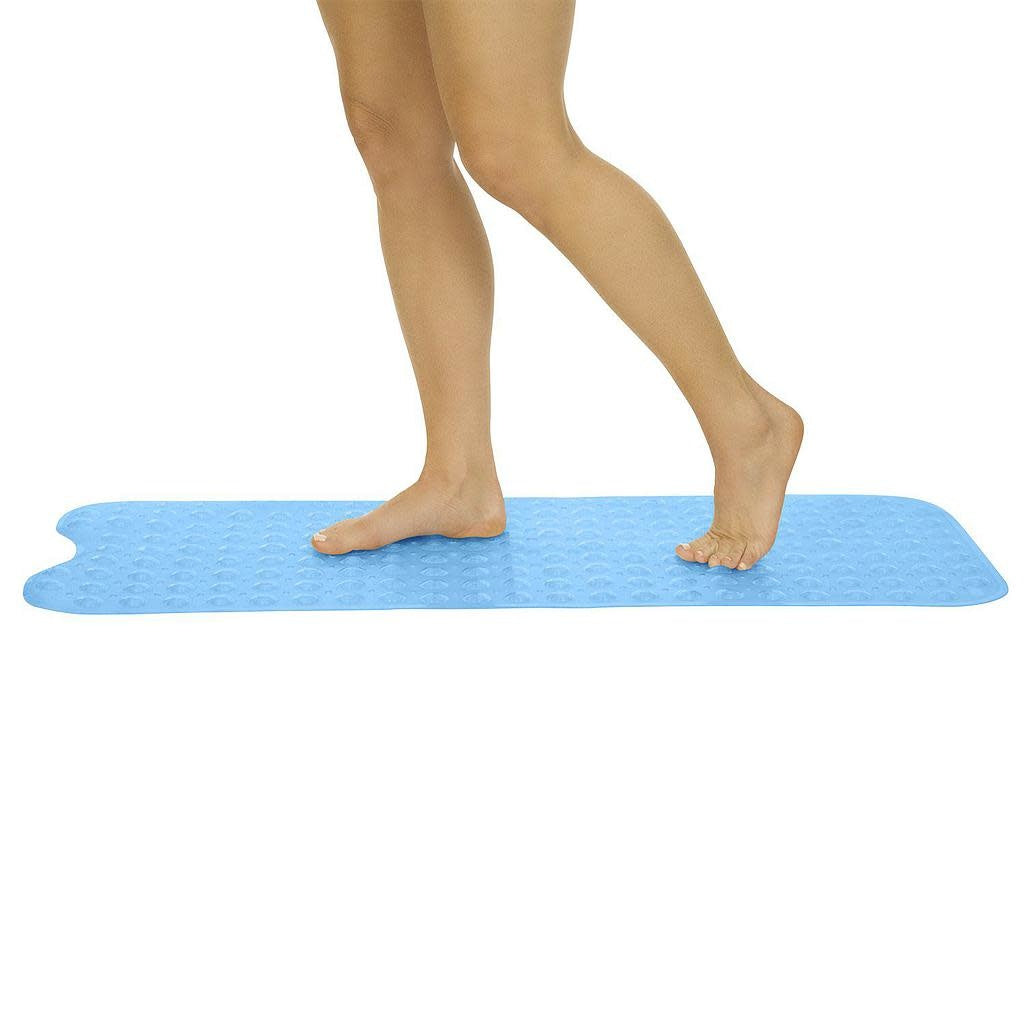 38" x 15" Bath Mat Blue