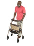 Elite Travel Rollator - Champagne Gold